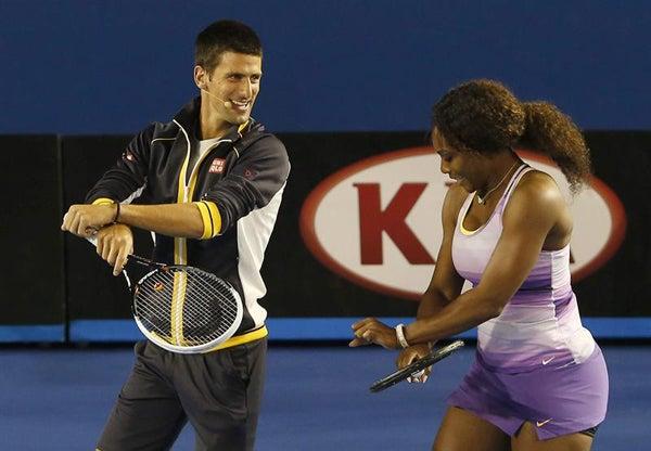 Novak Djokovic y Serena Williams bailaron el tan conocido Gangnam Style | EFE