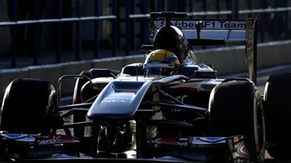 Esteban Gutiérrez cuarto en el último test de Jerez