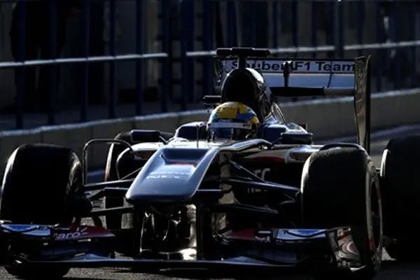 Esteban Gutiérrez cuarto en el último test de Jerez
