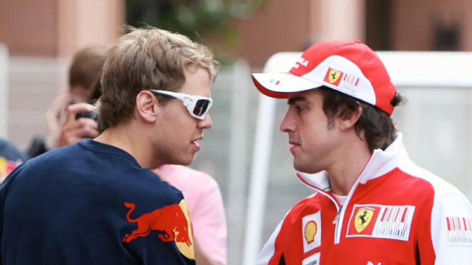 Vettel parece estar fuera de alcance: Alonso