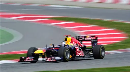 Vettel, el más rápido en el segundo día en Cataluña
