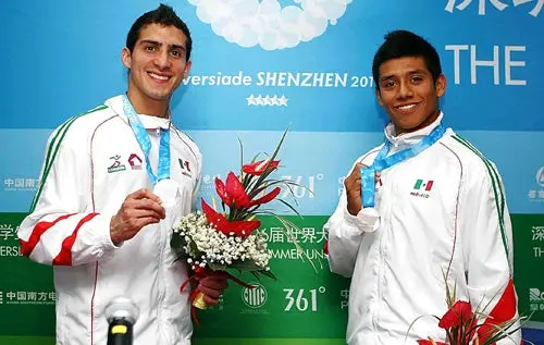 Rommel y Ruvalcaba logran plata en China