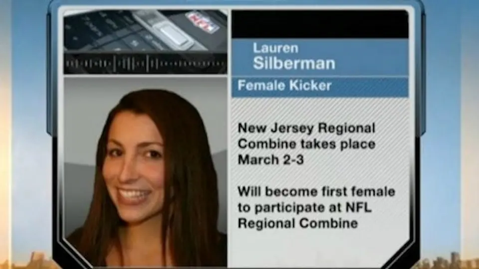 Mujer se probará para jugar en la NFL