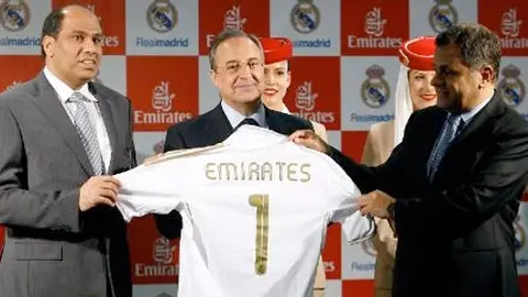 Emirates, nuevo patrocinador del Real Madrid