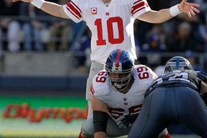 Eli y Bradshaw guian paliza de Gigantes 41-7 a Seattle