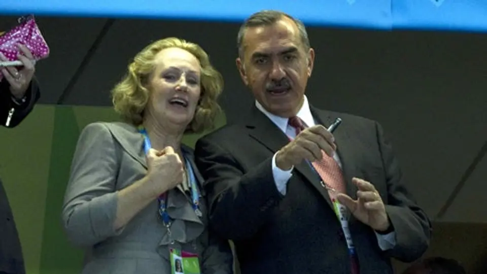 Presidente del COM contento con primera medalla