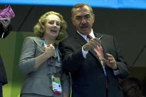 Presidente del COM contento con primera medalla