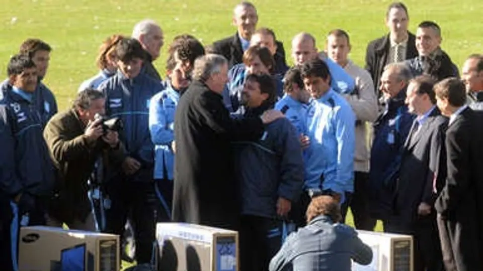 Néstor Kirchner era aficionado del Racing de Avellaneda