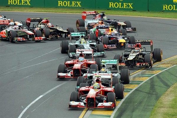 La primera vuelta del GP de Australia, con Massa al frente, que inició cuarto | EFE