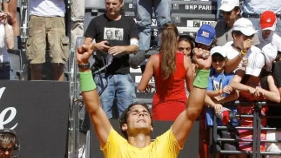 Nadal alcanza su sexta Final en Roma