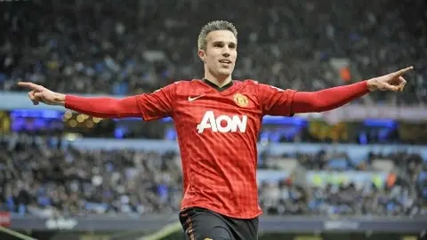 Robin van Persie, mejor jugador de enero del Man-U