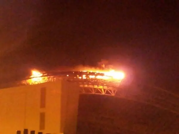Se incendia Estadio en inauguración de Centroamericanos