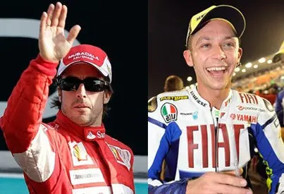 Alonso y Rossi se enfrentarán en pistas de esquí y de hielo