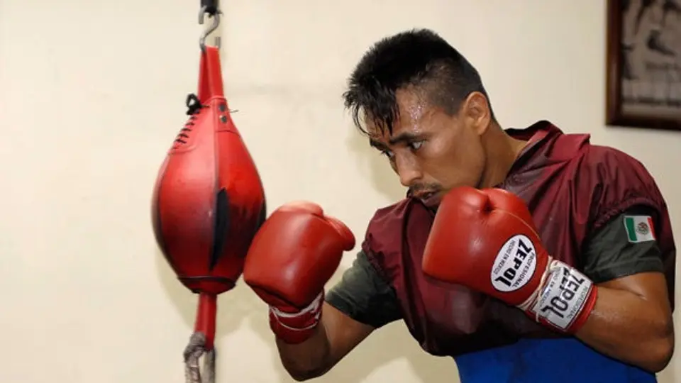 El Pingo' Miranda entrena en el mismo gimnasio donde empezó en Monterrey