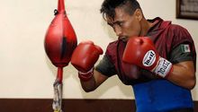 El Pingo' Miranda entrena en el mismo gimnasio donde empezó en Monterrey