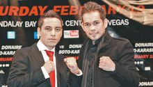 Montiel y Donaire van por la primera pelea de Campeonato Mundial 2011 en Las Vegas