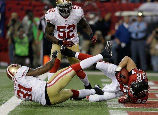 Halcones y 49ers buscan ver quién es mejor en la Nacional | AP