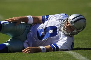 Romo jugaría con una costilla rota y un pulmón perforado