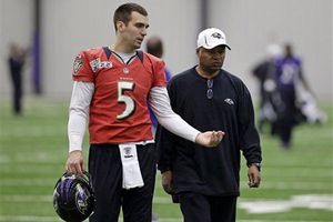 Cuervos tuvo su última práctica en Baltimore