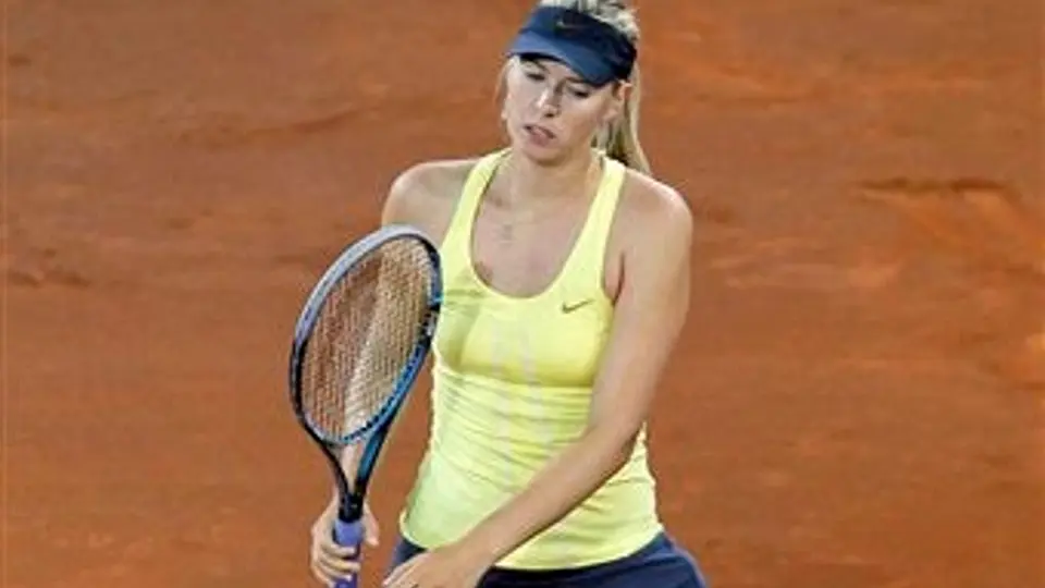 Sharapova cae en Madrid a manos de Cibulkova