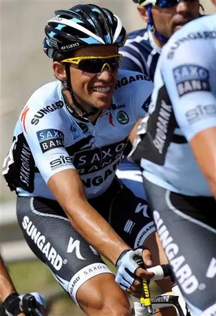 Contador se muestra contento por segundo puesto