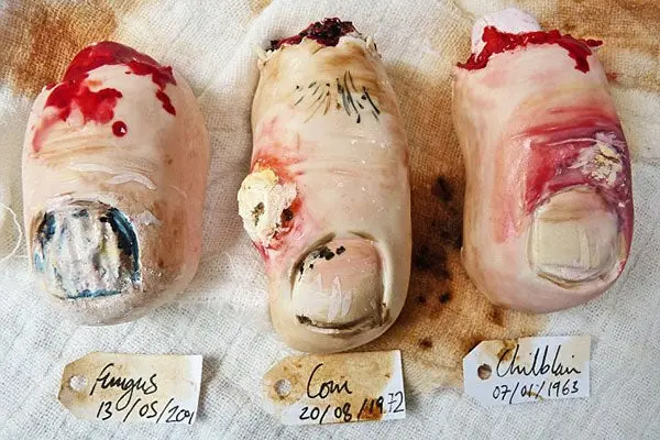 Pasteles de dedos mutilados, un éxito en Reino Unido