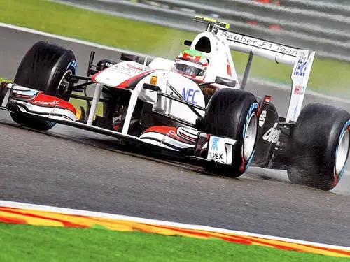 Checo terminó en el lugar ocho durante la P2