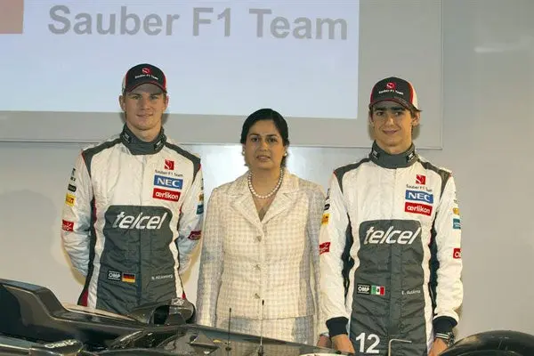 Esteban Gutiérrez presenta el Sauber C32