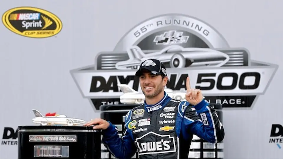 Johnson, ganador de las 500 millas de Daytona