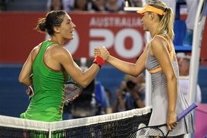 Barren a Maria Sharapova del Abierto de Australia