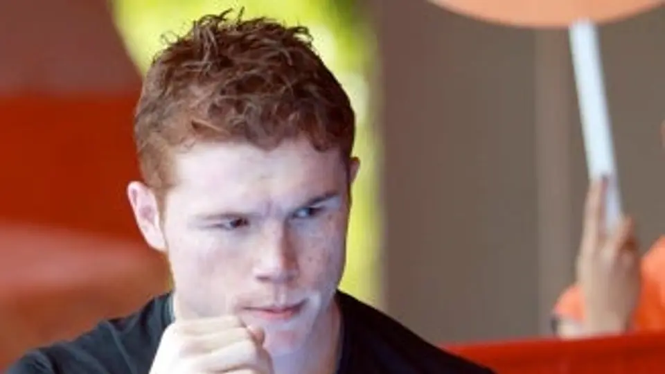 Canelo Álvarez, concentrado en su pelea ante Alfonso Gómez