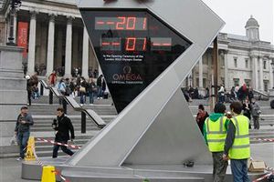 Se detiene reloj que marca cuenta regresiva para Londres 2012