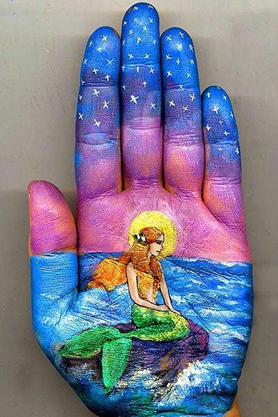 La artista crea diseños perfectamente detallados | ESPECIAL