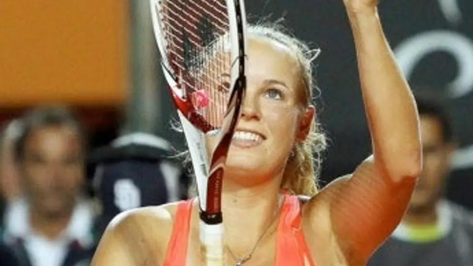 Wozniacki, semifinalista en Roma tras vencer a Jankovic