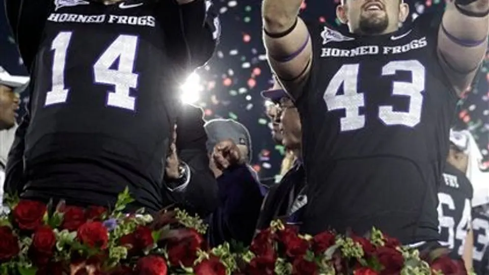 TCU vence 21-19 a Wisconsin y se lleva el Rose Bowl