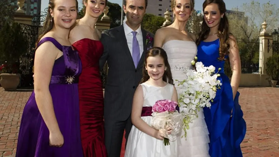Luis Miguel Salvador contrajo nupcias