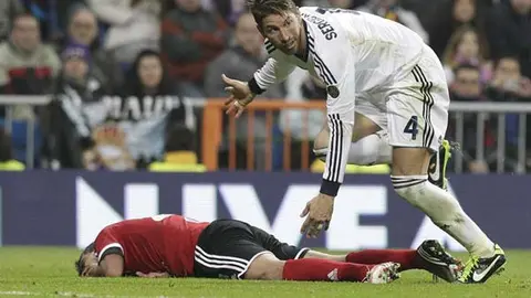 Sergio Ramos, suspendido 5 partidos