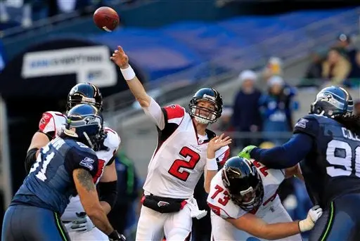 Atlanta alcanza playoffs tras vencer 34-18 a Seattle