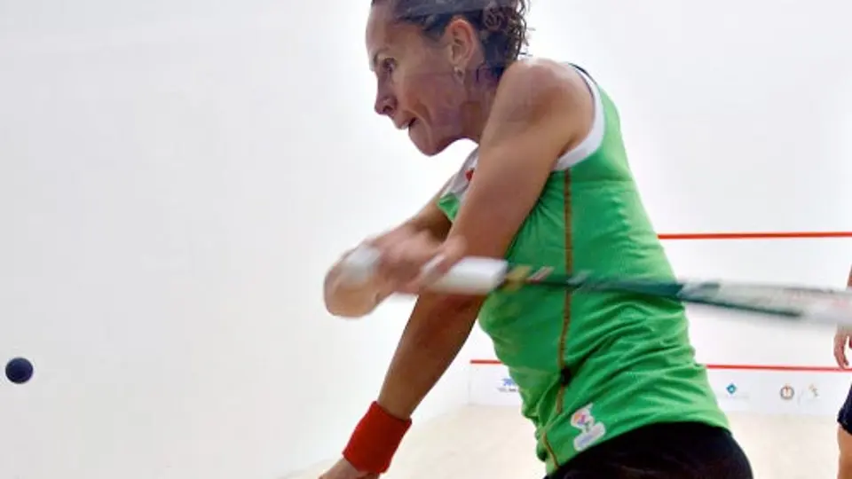 Samantha Terán, Oro en Squash Femenil en Guadalajara 2011