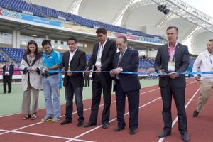 Inauguran el Estadio Panamericano de Atletismo