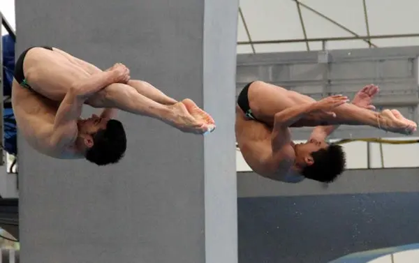 Castillo y Sánchez dan a México el oro en trampolín de 3m