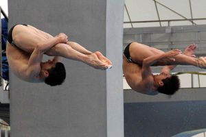 Castillo y Sánchez dan a México el oro en trampolín de 3m