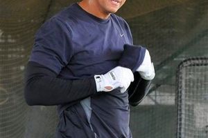 Alex Rodríguez corre las bases en entrenamiento de los Yanquis