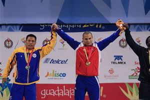 Cuba se lleva el Oro en Levantamiento de Pesas 85 kg
