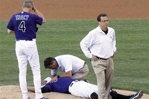 Nicasio es operado del cuello tras pelotazo