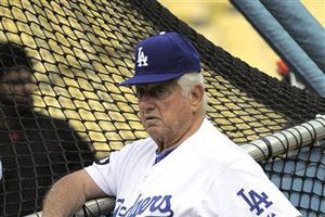 Lasorda celebró sus 84 años en la cueva de los Dodgers