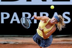 Sharapova elimina a Wozniacki y accede a Final en Roma