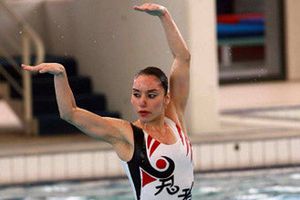 Equipo mexicano entrena en el Complejo Acuático