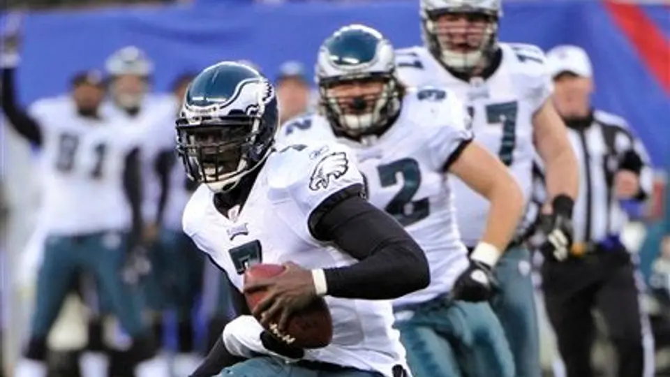 Vick lidera el regreso del año y Filadelfia derrota 38-31 a Gigantes