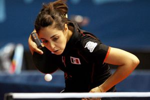 Yadira Silva, eliminada en Cuartos de tenis de mesa